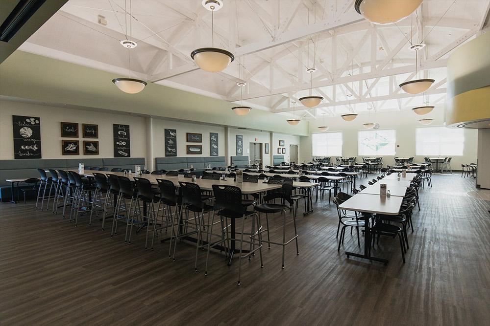 The Dining Hall in the Student Union at Concordia